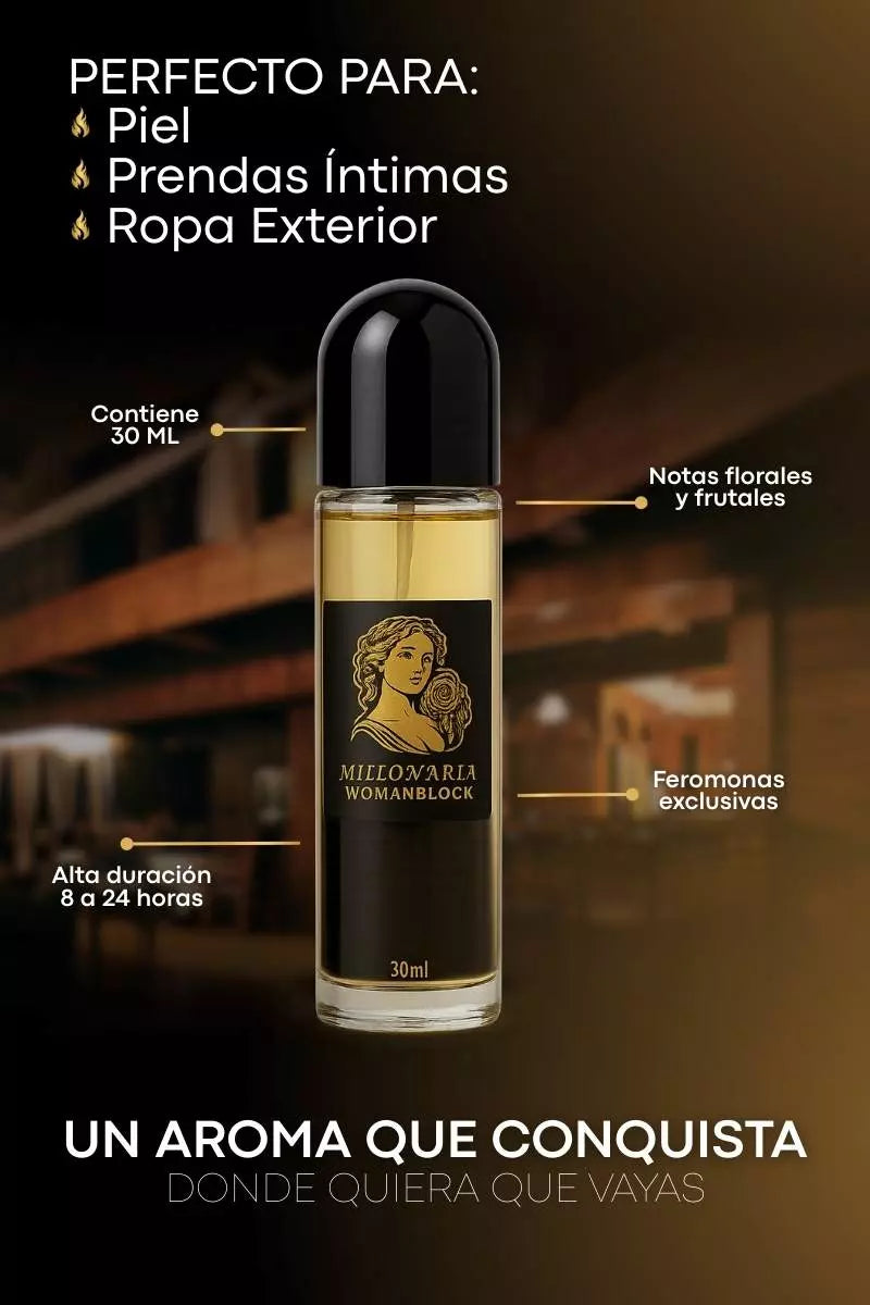 Millonaria: aroma irresistible