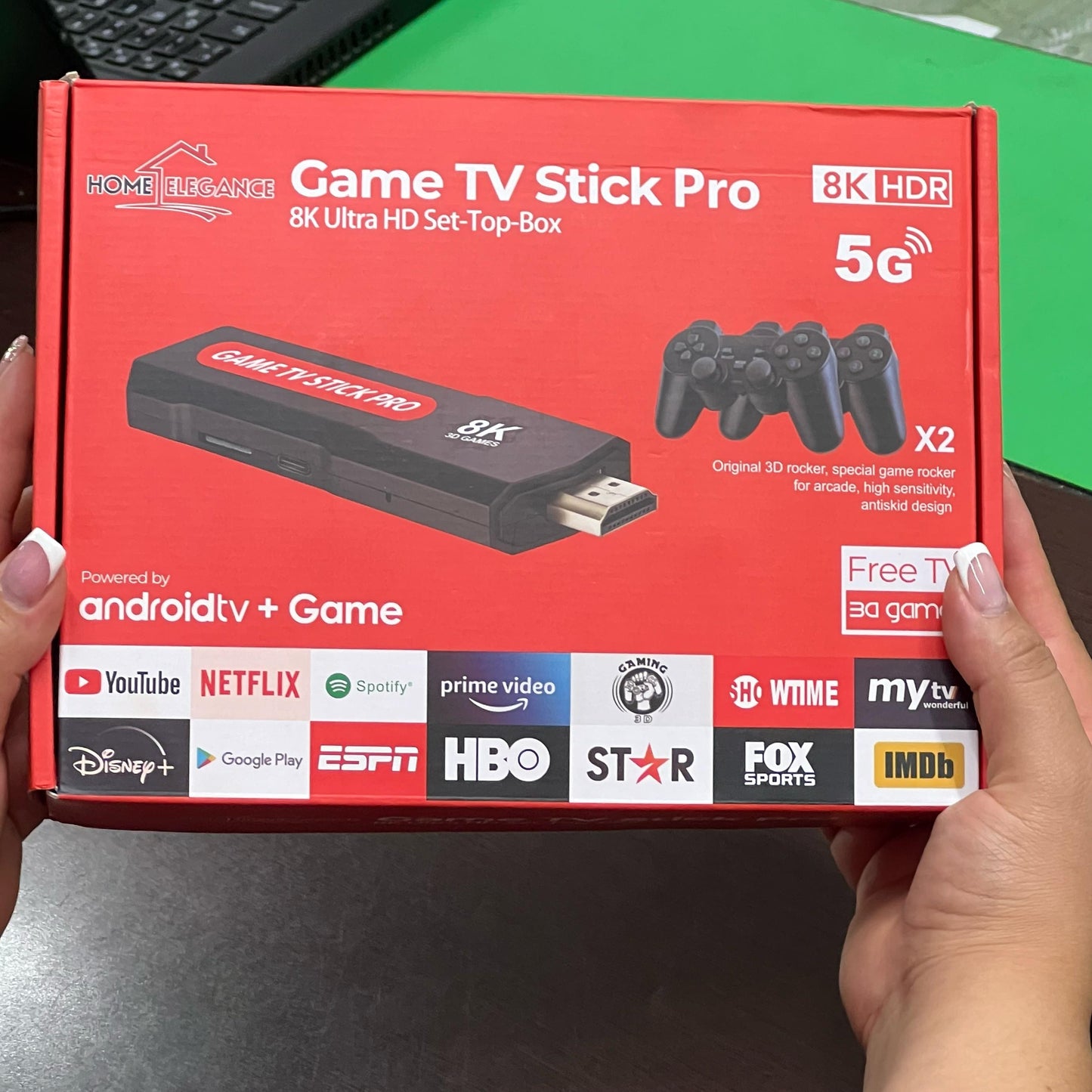 Game Stick PRO + Canales Premium